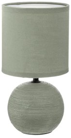 Επιτραπέζιο φωτιστικό PWL-1210 Ε14 60W κεραμικό χακί Φ13x25εκ 13x13x25 εκ.