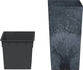 vidaXL Γλάστρα με Αφαιρουμ. Εσωτερικό Ανθρακί 21/49 Λίτρ. Πολυπρ/λένιο