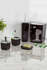 Stewehome Σετ μπάνιου από πλαστικό 5 τεμαχίων Πολύχρωμο 10x8.5x15.5 cm