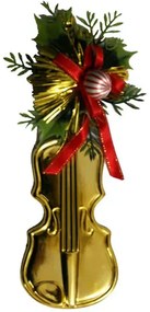 Χριστουγεννιάτικο Στολίδι Βιολεντσέλο P621 23cm Multi Marhome