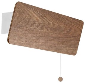 Φωτιστικό Τοίχου Oslo 30 9700 Oak Nowodvorski Metal,Wood