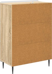 vidaXL Ντουλάπι με Συρτάρια 66 x 34,5 x 92 εκ. Επεξεργασμένο Ξύλο