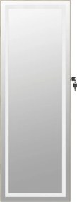 vidaXL Έπιπλο Κοσμημάτων με Καθρέφτη/LED Φώτα Επιτοίχιο