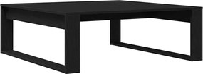 vidaXL Τραπεζάκι σαλονιού Μαύρη Οξυά 100 x 100 x 35 cm