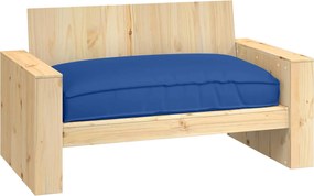 vidaXL Μαξιλάρι Βασιλικό Μπλε 120 x 80 x 12 cm Ύφασμα Όξφορντ