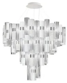 Πολυέλαιος Κρεμαστό Φωτιστικό Οροφής LED 242W Dimmable La Lollona 4 Slamp-LALS4XLWHT06T00NMTEU-Λευκό LALS4XLWHT06T00NMTEU