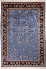 Χαλί Qum 32413 030 Blue-Multi Βιοκαρπέτ 160X220cm