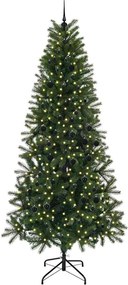 vidaXL Τεχνητό Χριστουγεννιάτικο Δέντρο Πράσινο 240 cm ΠΕ και PVC