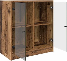 vidaXL Βοηθητικό ντουλάπι Παλιό Ξύλο 68 x 37 x 75,5 εκ