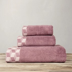 Πετσέτα Χεριών (40x60) Nima Luxe Apple Pink 600gsm