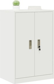 vidaXL Ντουλάπι αποθήκευσης με αποθήκευση Λευκό 60 x 40 x 90 cm