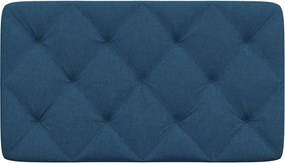 vidaXL Μαξιλάρι για Κεφαλάρι Μπλε 90 εκ. Υφασμάτινο