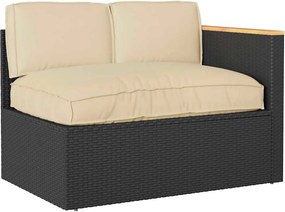 vidaXL Σετ μαξιλαριών 3 pcs Μπεζ Ύφασμα Όξφορντ