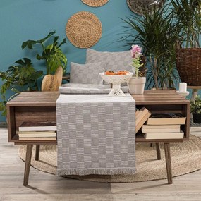 Τραβέρσα Teramo 03 Elephant Teoran 45X180 Cotton-Polyester