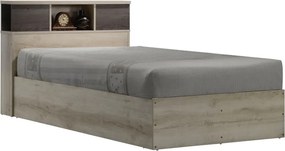 Σετ Κρεβατοκάμαρας Olympus Castillo Toro με Κρεβάτι 120x200εκ Σετ 3τεμ