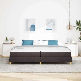 vidaXL Κρεβάτι με ελατήρια Καφέ 200 x 200 cm