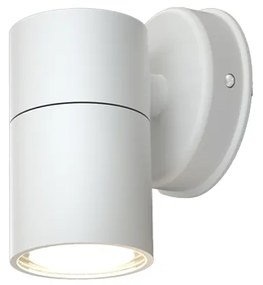 it-Lighting Eklutna 1xGU10 Outdoor Wall Lamp White D:11.3cmx11.3cm (80200524)
