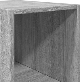 vidaXL Ντουλάπι Γκρι Sonoma 30x41x185 εκ. από Επεξεργασμένο Ξύλο