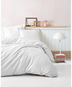 Σετ κάλυμμα παπλώματος Λευκό 220 x 240 cm