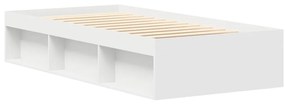 vidaXL Πλαίσιο Κρεβατιού Λευκό 90 x 200 εκ.