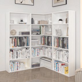 Βιβλιοθήκη Λευκό APRESAS 120x20x147