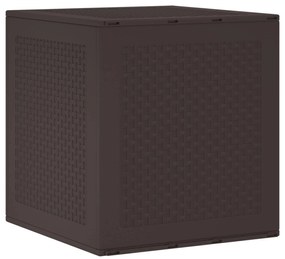 Κουτί αποθήκευσης Καφέ 55 x 53 x 57 εκ. Πολυπροπυλένιο