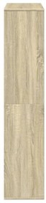 vidaXL Βιβλιοθήκη Sonoma Δρυς 100x33x156,5 εκ. από Επεξεργασμένο Ξύλο