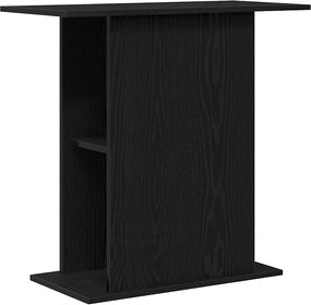 vidaXL Βάση Ενυδρείου Μαύρη Δρυς 75x36x72,5 εκ. από Τεχνητό Ξύλο