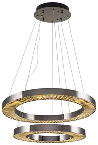 Φωτιστικό Οροφής 701CHD1385 Φ100x160cm Led 14000lm 140W 3000K Platinum Opviq