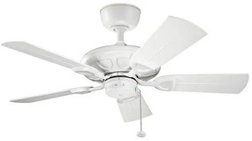 Ανεμιστήρας Οροφής 56,8W Λευκό IP44 Kevlar KLF-KEVLAR-42-WHT Elstead Lighting-KLF-KEVLAR-42-WHT-Λευκό KLF-KEVLAR-42-WHT