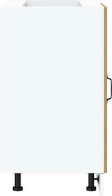 vidaXL Κάτω ντουλάπι κουζίνας "Lucca" Artisan Oak Engineered Wood