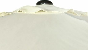 Ομπρέλα Aktive Κρεμ Ø 4,8 cm 300 cm Αλουμίνιο