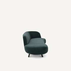 Ανάκλιντρο από βελούδο, Rosebury, σχεδίασης E.Gallina