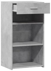 vidaXL Ντουλάπι Γκρι Σκυροδέματος 50x42,5x93 εκ. Επεξεργασμένο Ξύλο