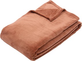 Κουβέρτα Fleece Ημίδιπλη (180x230) A-S Throw Terracotta 120503S