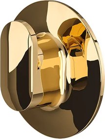 Tiger Cooper Άγκιστρο medium με αυτοκόλλητη βάση τοίχου Polished gold 800555