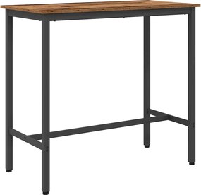 vidaXL τραπέζι Παλιό ξύλο 100 x 50 x 90,5 εκ