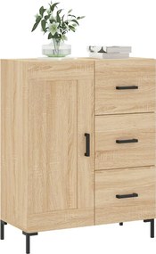 vidaXL Ντουλάπι Sonoma Δρυς 69,5 x 34 x 90 εκ. από Επεξεργασμένο Ξύλο