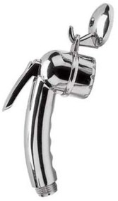 Τηλέφωνο Μπιντέ Space 23-0005 &amp; Άγγιστρο Chrome Gloria Plastic
