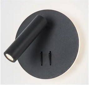 Φωτιστικό Τοίχου SE21-BL-WL-BN1 BONNIE BLACK WALL LAMP LED - 1.5W - 20W - 77-9059