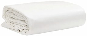 vidaXL Μουσαμάς Λευκός 1 x 2,5 μ. 650 γρ./μ²