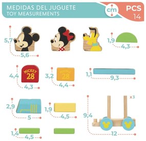 Τρένο Disney 14 Ανταλλακτικά (x6)