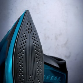 Ατμογεννήτρια Oliver Voltz OV51052A, 3200W, 1,5 l, 3 ρυθμίσεις ατμού, κεραμική πλάκα, οθόνη LED, τυρκουάζ