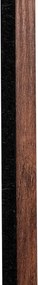 3D Πάνελ τοίχου Colva Atmosphera - 60x60cm - Dark Wood