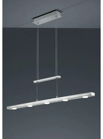 Κρεμαστό Φωτιστικό Οροφής 7xLED 4W Up Down Switch Dimmer 3000Κ/5000Κ Lacal Trio Lighting 379190707 Νίκελ Ματ