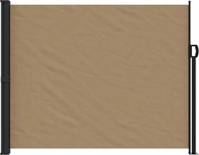 vidaXL Σκίαστρο Πλαϊνό Συρόμενο Taupe 160 x 500 εκ.