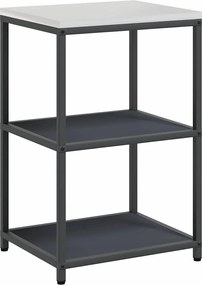 vidaXL Σετ Αποθήκευσης Κουζίνας HATTEM 3 pcs Ανθρακί