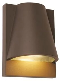 Απλίκα Φωτιστικό Τοίχου Καφέ IP43 4298500 Lorka Viokef 4298500 Καφέ