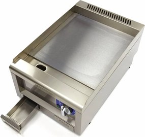 Commercial Grade Griddle - Smooth - Single Unit - 60cm Deep - Electric