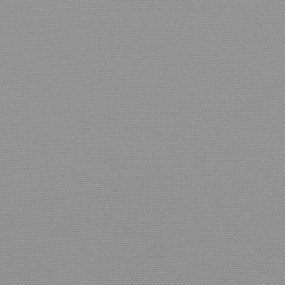 vidaXL Μαξιλάρι Ύφασμα Όξφορντ Γκρι 140 x 40 x 8 εκ.